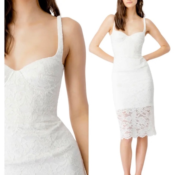 Bardot | Dresses | Bardot Cleo Sleeveless Lace Midi Dress | Poshmark